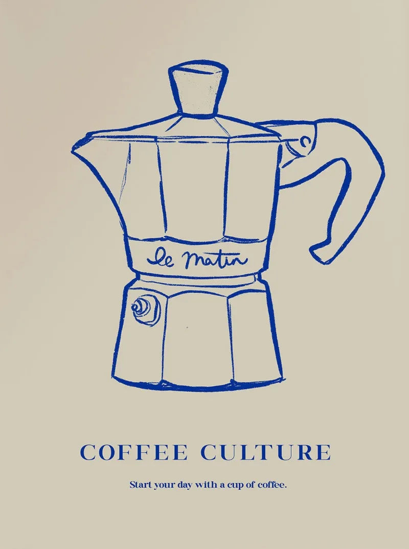 Café Mon Amour Poster | Coffee Or?