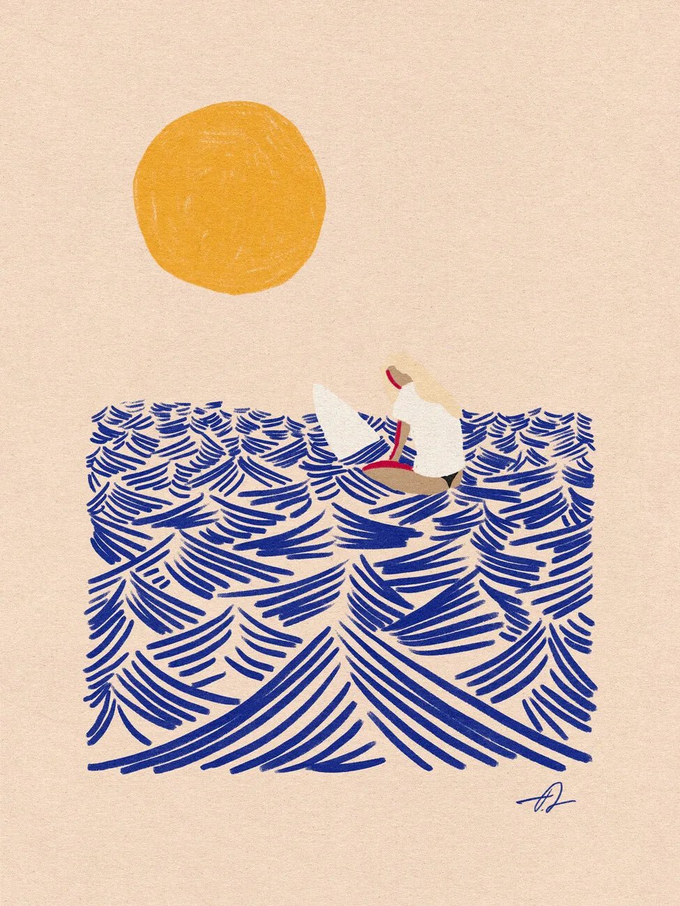 Minimalistic Surfing Poster | 4