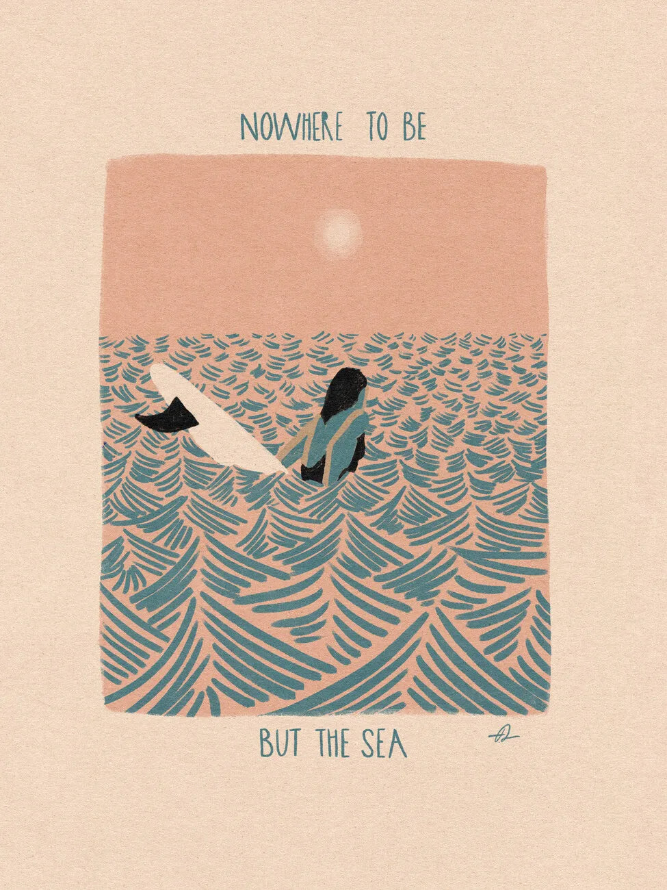 Minimalistic Surfing Poster | 5