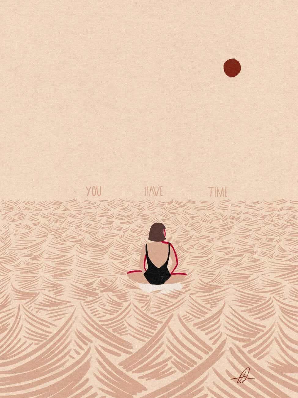 Minimalistic Surfing Poster | 9